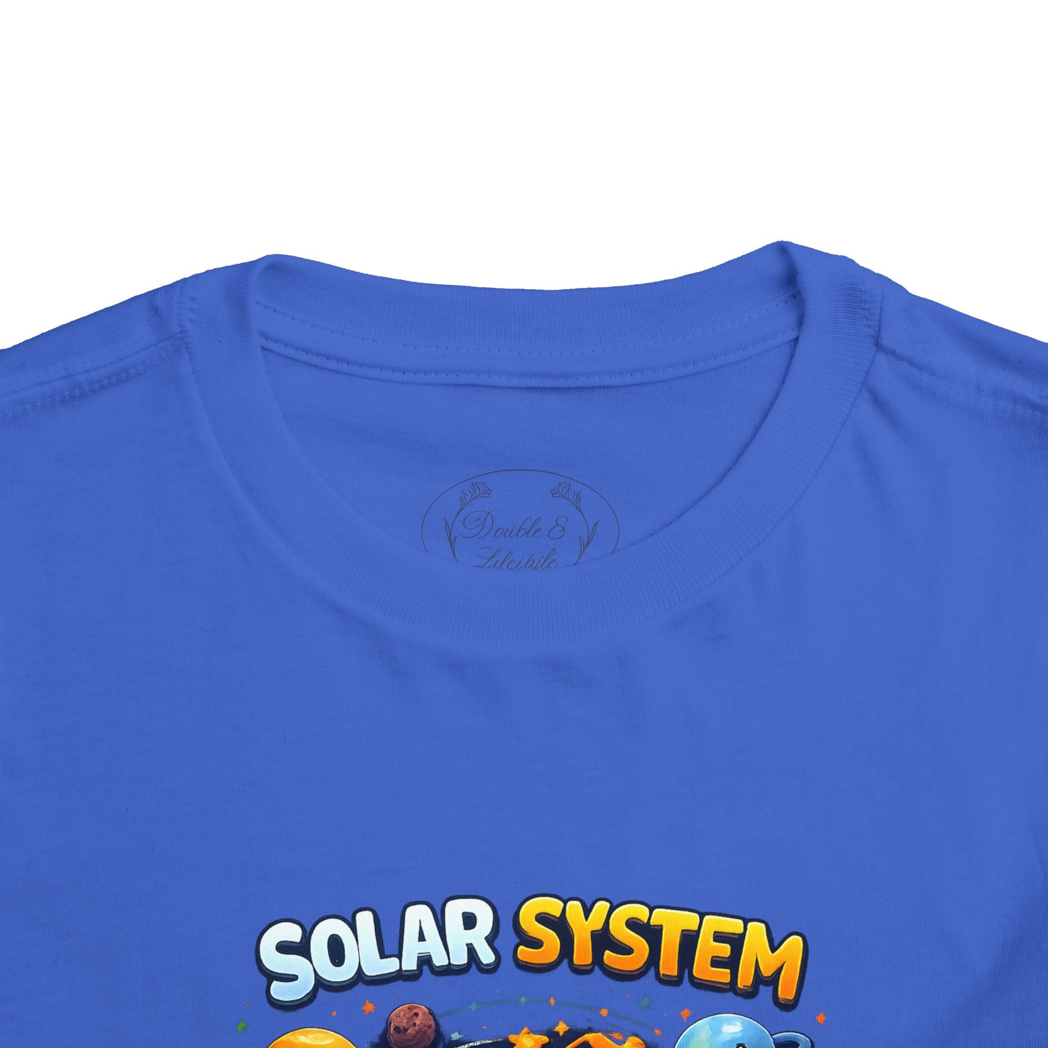Toddler Tee - Cute Cartoon Solar System Shirt ("Solar System")