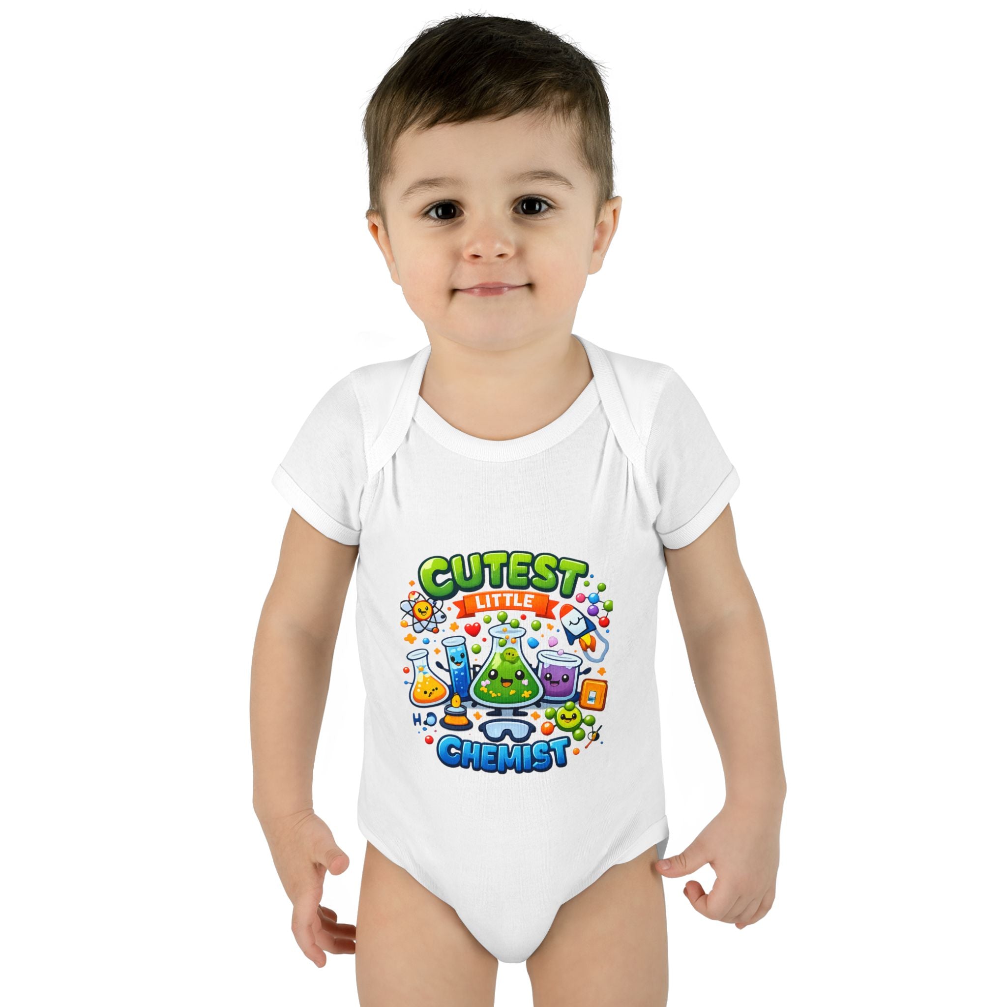 Cutest Little Chemist Baby Bodysuit — Cute Science Infant Onesie