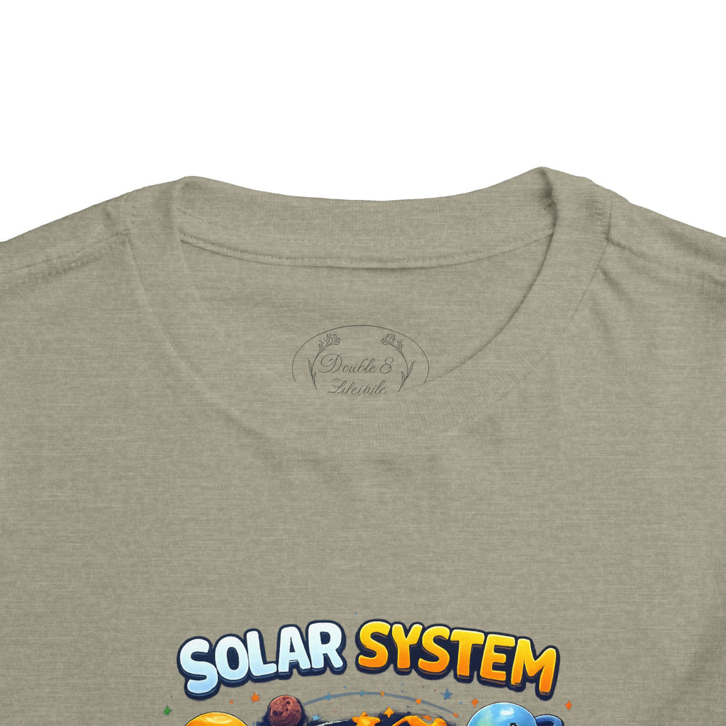 Toddler Tee - Cute Cartoon Solar System Shirt ("Solar System")