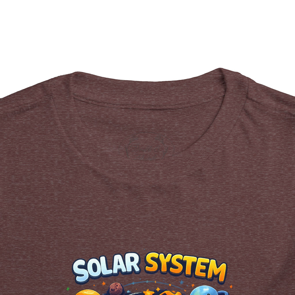 Toddler Tee - Cute Cartoon Solar System Shirt ("Solar System")