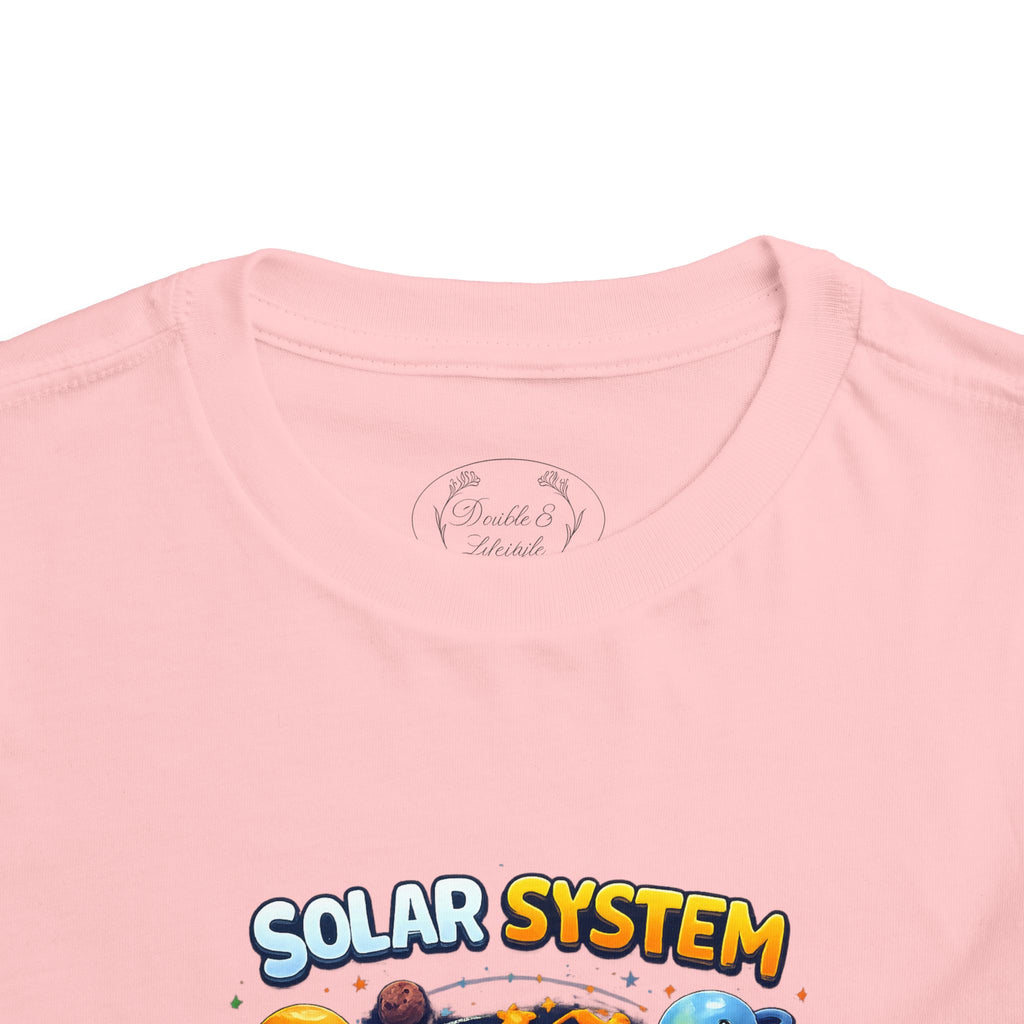 Toddler Tee - Cute Cartoon Solar System Shirt ("Solar System")
