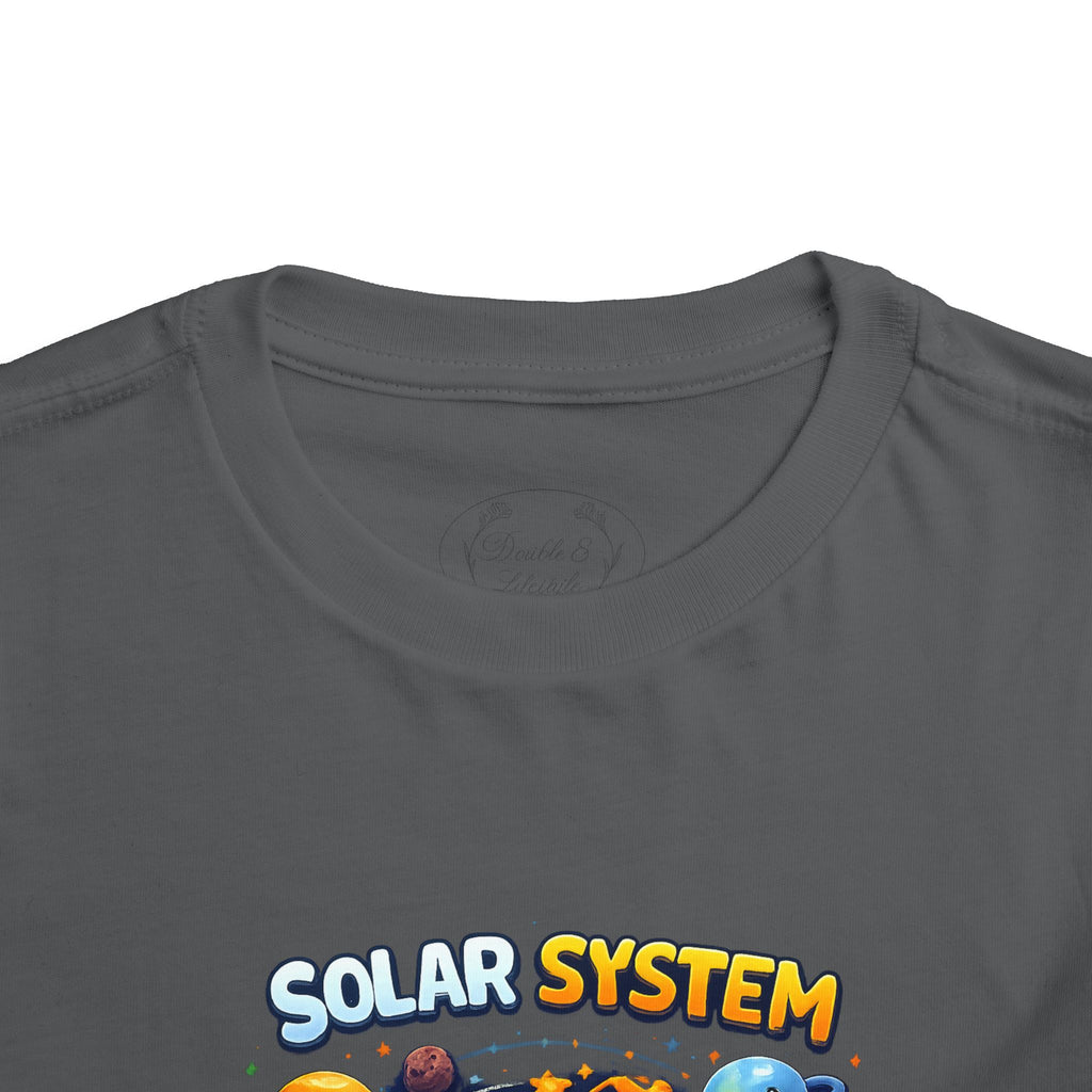 Toddler Tee - Cute Cartoon Solar System Shirt ("Solar System")