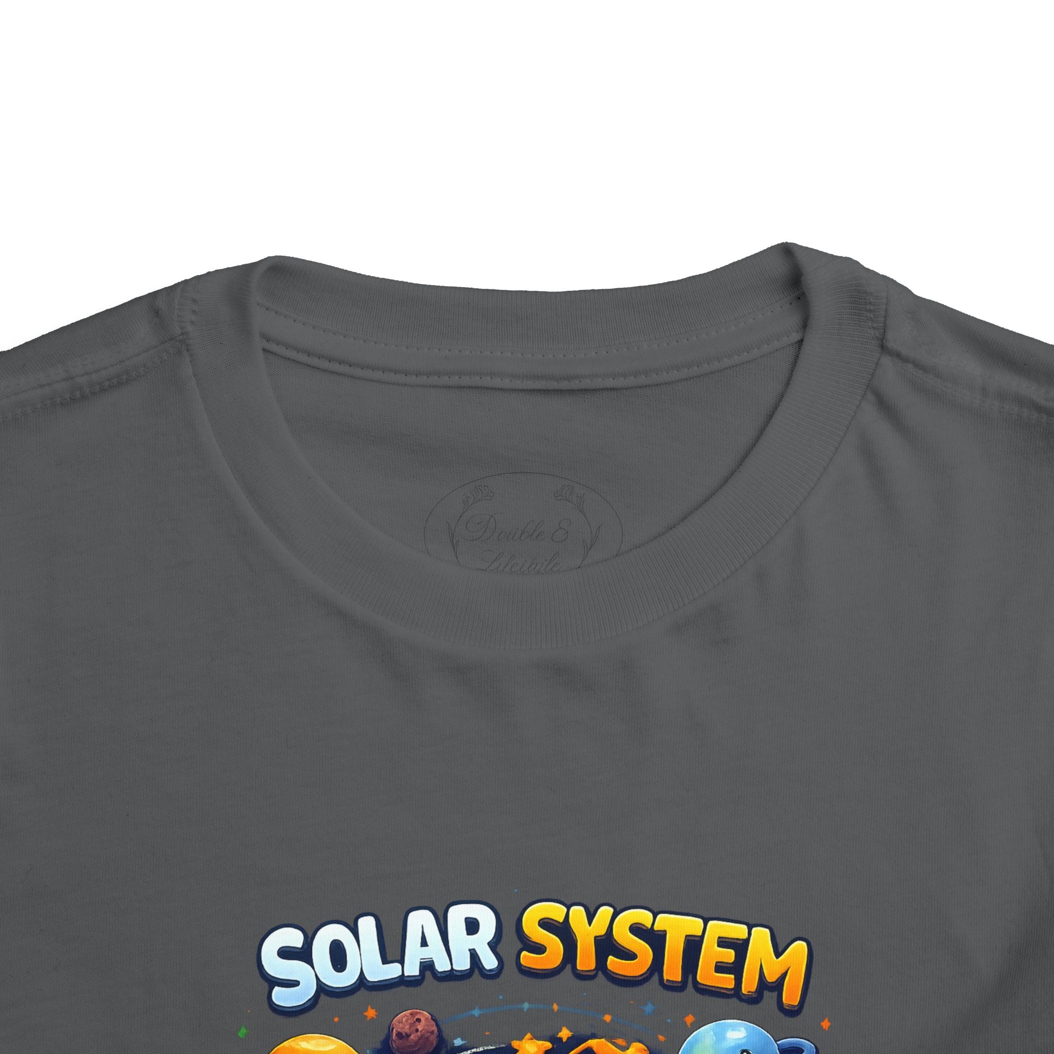 Toddler Tee - Cute Cartoon Solar System Shirt ("Solar System")