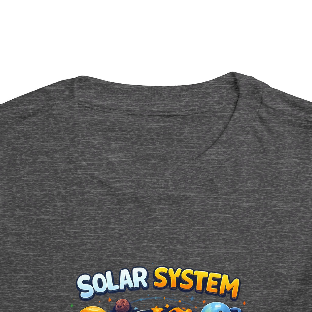 Toddler Tee - Cute Cartoon Solar System Shirt ("Solar System")
