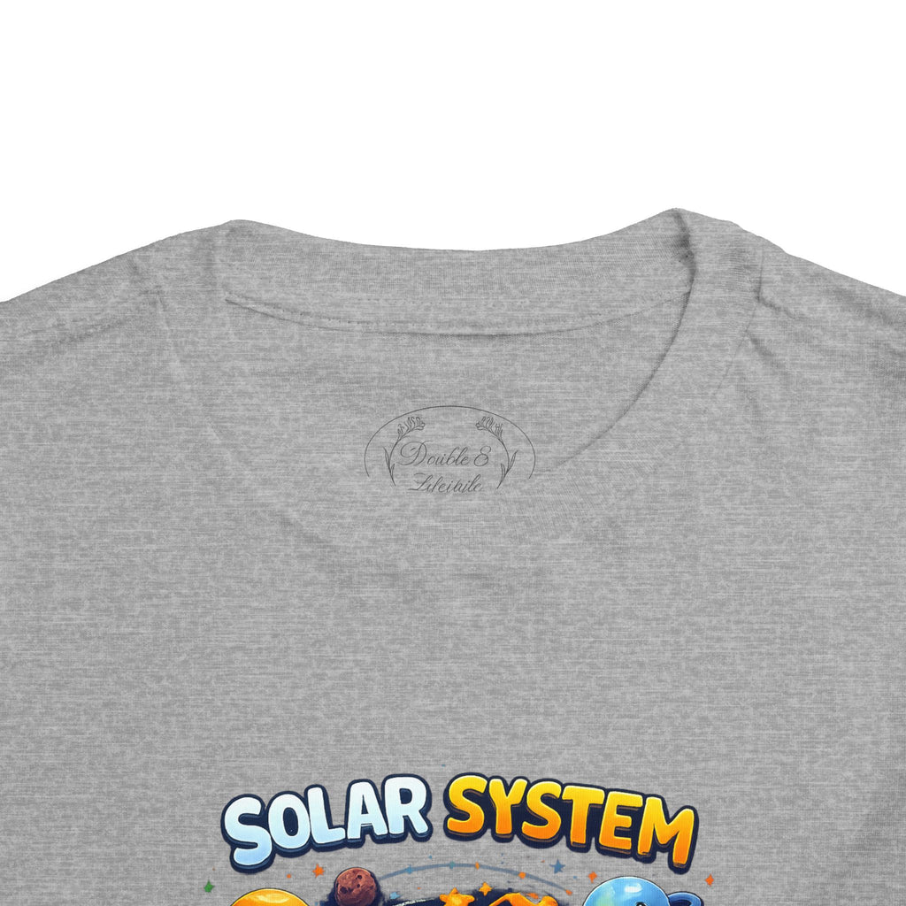 Toddler Tee - Cute Cartoon Solar System Shirt ("Solar System")