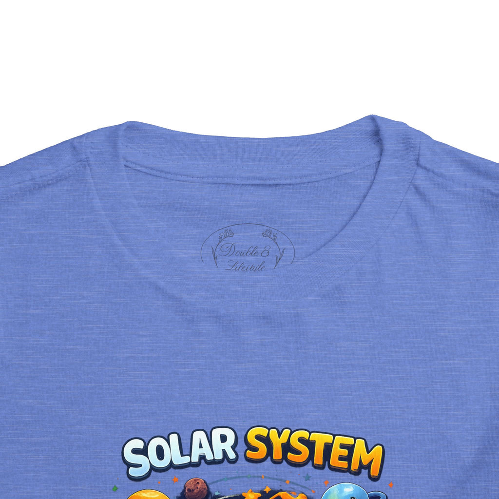 Toddler Tee - Cute Cartoon Solar System Shirt ("Solar System")