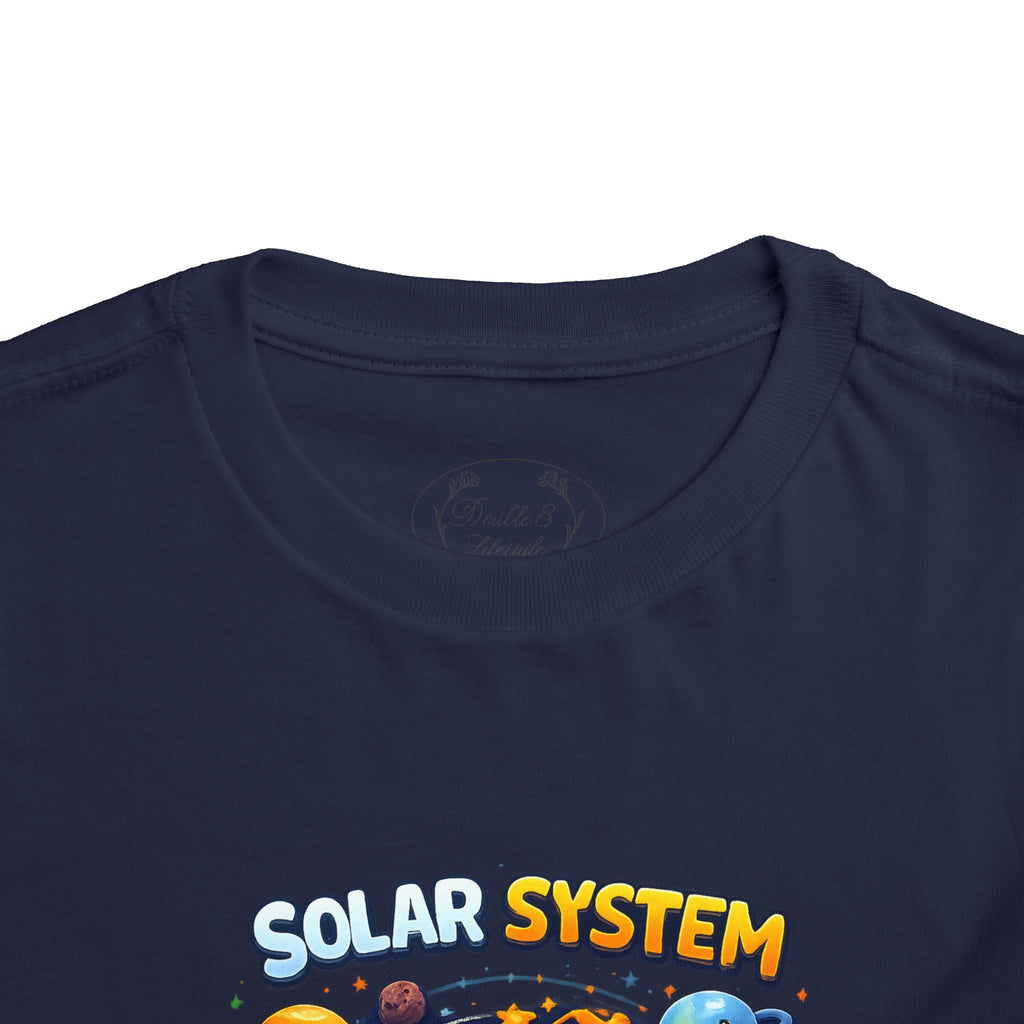 Toddler Tee - Cute Cartoon Solar System Shirt ("Solar System")